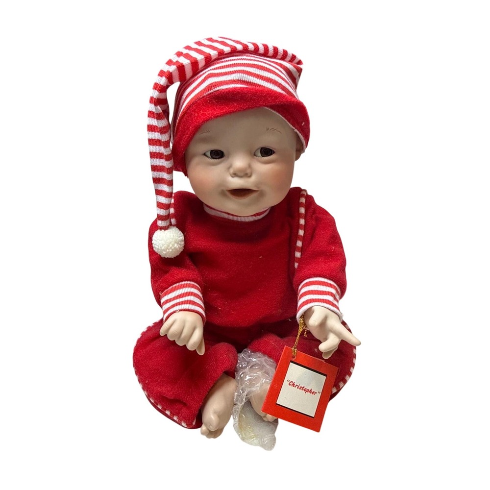 Ashton-Drake Yolanda Bello Christopher‎ 1994 Christmas Memories Porcelain Doll